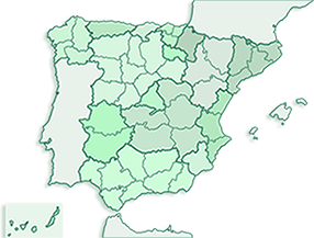 Mapa España La Red Inmobiliaria